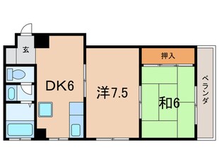 ネオライフ鈴蘭台の物件間取画像